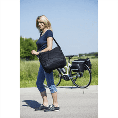Hama torba za prevoz kolesa, 3-delna, črna