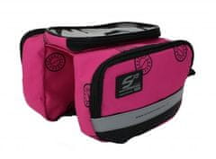 Sport Arsenal 544 torba z okvirjem in žepom za mobilni telefon roza barve