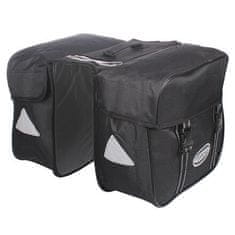 Dvojna dvojna nosilna torba črna različica 39042