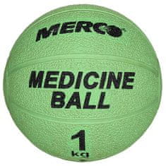 Enotna gumijasta medicinska žoga teže 3 kg