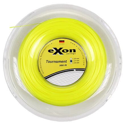 Exon Turnirska teniška pletenica 200 m rumena neon premera 1,25
