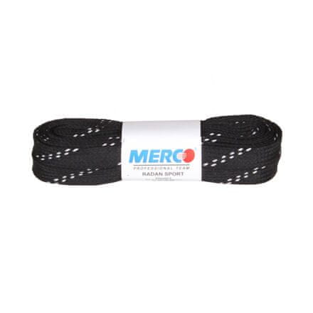 Merco PHX drsalne vezalke nevoskane črne dolžina 240 cm