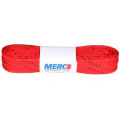 Merco PHW-10 voščene rdeče vezalke za drsalke dolžina 240 cm