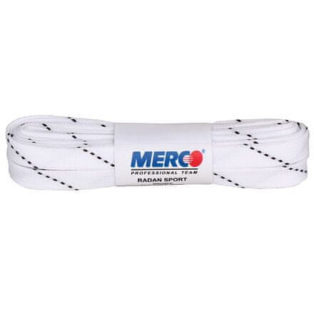 Merco PHW-12 voščene bele vezalke za drsalke dolžina 270 cm