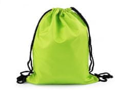 Vrečka za hrbet 35x44 cm - zelena neonska