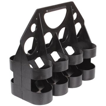 Rack Standardni plastični nosilec za steklenice črna različica 27776