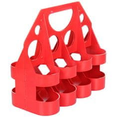 Merco Rack Standardni plastični nosilec za steklenice rdeča različica 16456