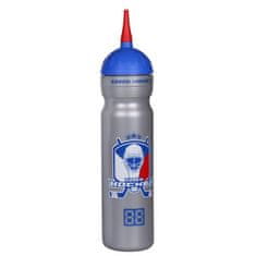 Češka Hokejska športna steklenica z izlivom srebrna prostornina 1000 ml