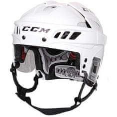 CCM FitLite hokejska čelada bela velikost S