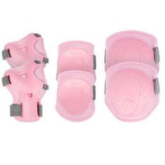 Spokey BUFFER 3-delni komplet otroških blazinic, roza barve, velikosti 1,5 mm. M