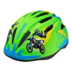 Rebel otroška kolesarska čelada zelena velikost oblačil XS-S