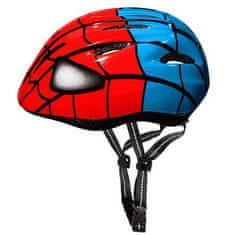 Rebel otroška kolesarska čelada modro-rdeča velikost oblačil S-M