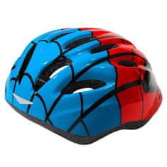 Rebel otroška kolesarska čelada modro-rdeča velikost oblačil S-M