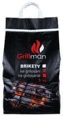 GRILLMAN Briketi za žar 5 kg