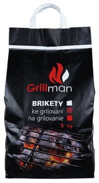 GRILLMAN Briketi za žar 5 kg