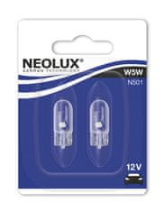 NEOLUX Pomožna žarnica W5W 12V N501-02B