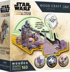 Trefl Sestavljanka Wood Craft Origin The Mandalorian: Encounter 160 kosov