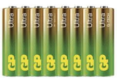 GP Ultra alkalne baterije, LR6 AA, 6+2 kosov (B02218)