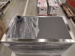 Portoss štedilnik s pečico Pro PANONIA, 10,54kW, siv, levi - rabljeno
