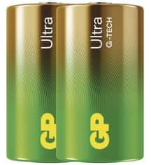 GP Ultra alkalna baterija, LR20 D, 2 kosa (B02412)