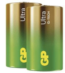 GP Ultra alkalna baterija, LR20 D, 2 kosa (B02412)
