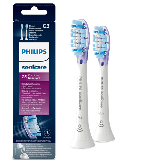 Philips Sonicare nastavek za zobno ščetko HX9052/17 smart (Premium GUM CARE)