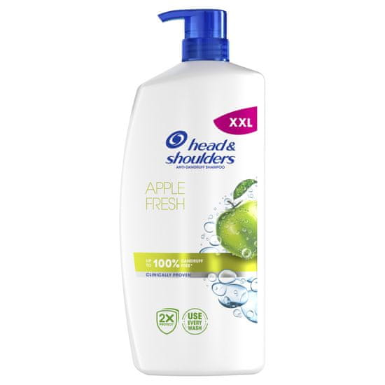 Head & Shoulders Apple Fresh šampon proti prhljaju za vsakodnevno uporabo s črpalko, 800 mL