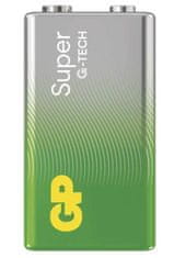 GP Super alkalna baterija, 6LR61 9V, 1 kos (B01511)