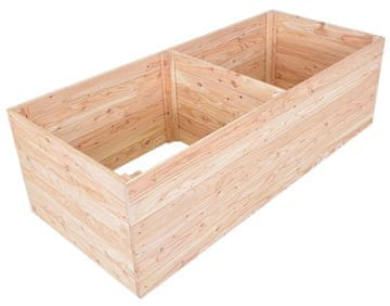 Rojaplast Vyvýšená gredica PREMIUM MODRIN 160x70x50cm iz certificiranega lesa