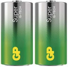 GP Super alkalna baterija, LR14 C, 2 kosa, folija (B01302)