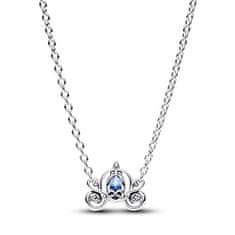 Pandora Srebrna ogrlica Pepelkina kočija Disney 393057C01-45