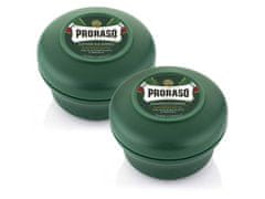 Proraso Proraso - Milo za britje v kremi, osvežilno 2x150 ml