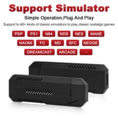 Smart Plus X2 Plus Retro igralna konzola 3D TV Game Stick 2.4G brezžični kontroler HD-Out 40000 iger za PSP/N64/PS1 64GB