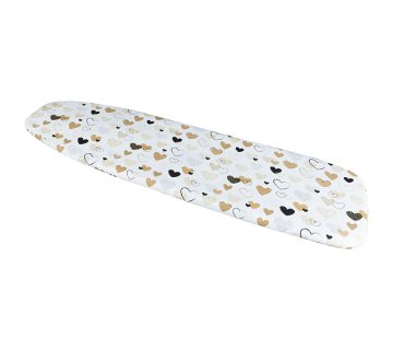 Prevleka za likalno desko - dolžina 110-120 cm in širina 30-38 cm - srce