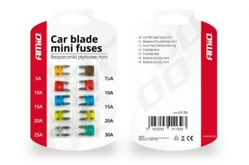 4Cars Komplet mini nožnih varovalk 10KS
