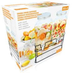 Dvojni avtomat za pijačo v stojalu 2 x 4 l ED-214977