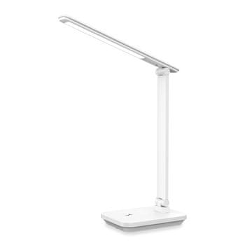 Platinet PDL6731W Namizna svetilka LED 5W z možnostjo zatemnitve, upravljanje na dotik, vgrajena 6000mAh baterija, U