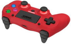 DragonShock Mizar kontroler, brezžičen, PS4, PC, svetlo rdeč