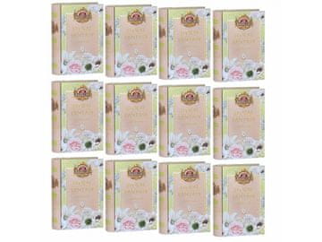Basilur BASILUR Floral Fantasy Volume II - Cejlonski zeleni čaj Gunpowder 100 g 12 kosi