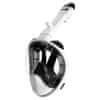 Celoobrazna maska za potapljanje S/M Bela/Črna