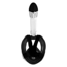 Aga Celoobrazna maska za potapljanje S/M Bela/Črna