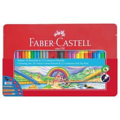 Faber-Castell Barvice + flomastri 53-delni set faber-castell