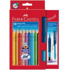 Faber-Castell Barvice jumbo grip 1/10 + čopič