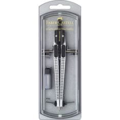 Faber-Castell Šestilo grip siv