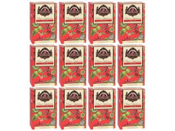 Basilur BASILUR Fruit Infusions - sadni čaj brez kofeina z naravnimi okusi goji, limete in citrusov, v vrečkah 20 x 2 g 12 kosi