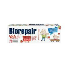 Biorepair Kids 0-6 Strawberry zobna pasta za malčke z izvlečkom jagode 50 ml