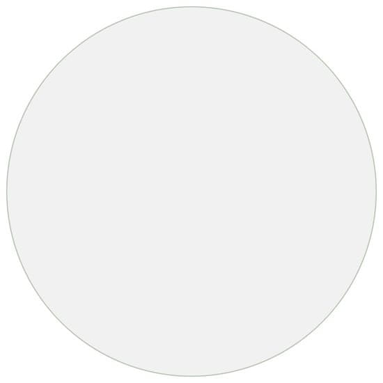 Vidaxl Zaščita za mizo prozorna Ø 90 cm 2 mm PVC