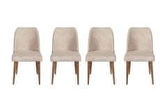 Woody Fashion Komplet stolov (4 kosi)