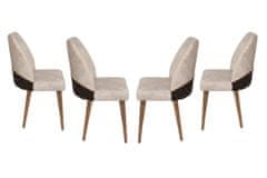 Woody Fashion Komplet stolov (4 kosi)