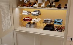 Woody Fashion Stenska polica, Organizator za shranjevanje